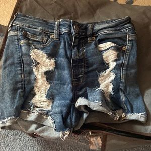 American eagle jean shorts